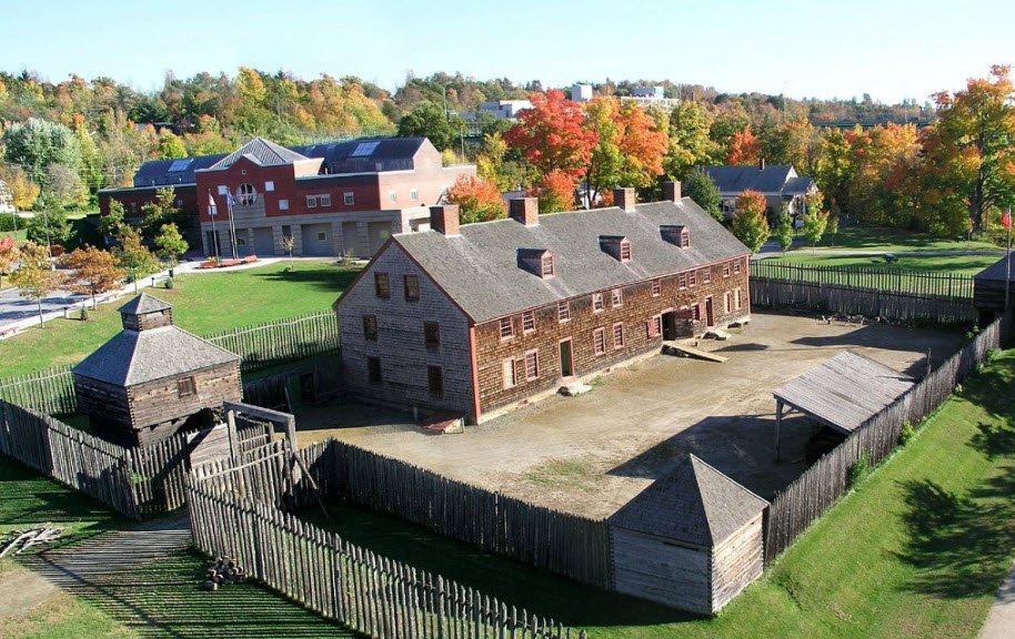 Old Fort Western, Maine, USA